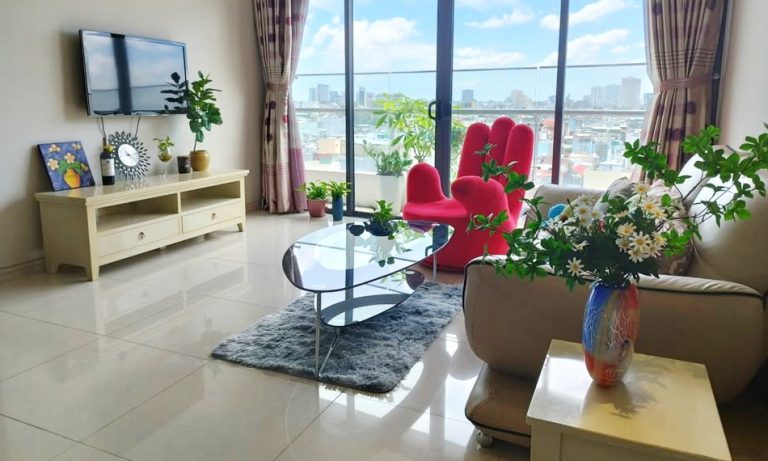 City Garden cho thuê tầng cao nội thất full view thoáng mát căn 1 phòng ngủ