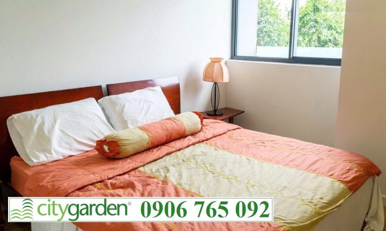 Cho thuê căn hộ 1 phòng ngủ City Garden nội thất xịn view hướng quận 1