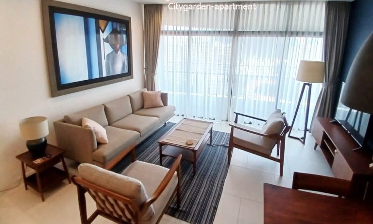Cho thuê căn hộ 1 phòng ngủ City Garden tầng cao nội thất đẹp view quận 1