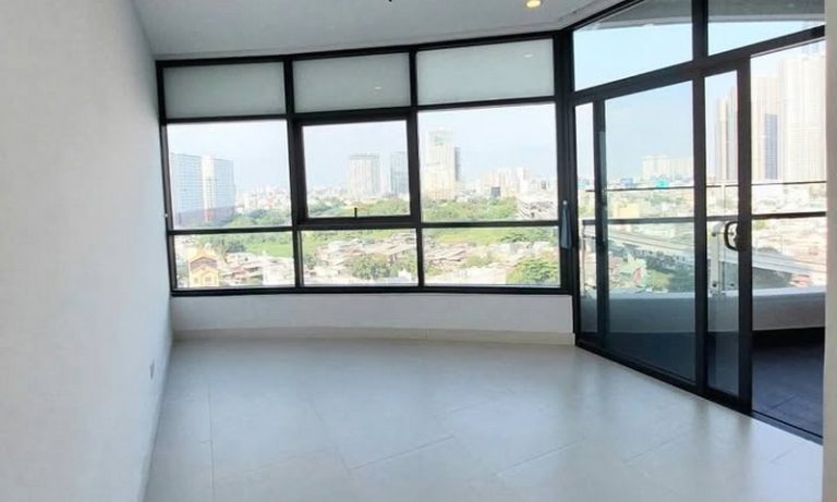 City Garden Bình Thạnh cho thuê lầu cao nhà trống view quận 1 3 phòng ngủ