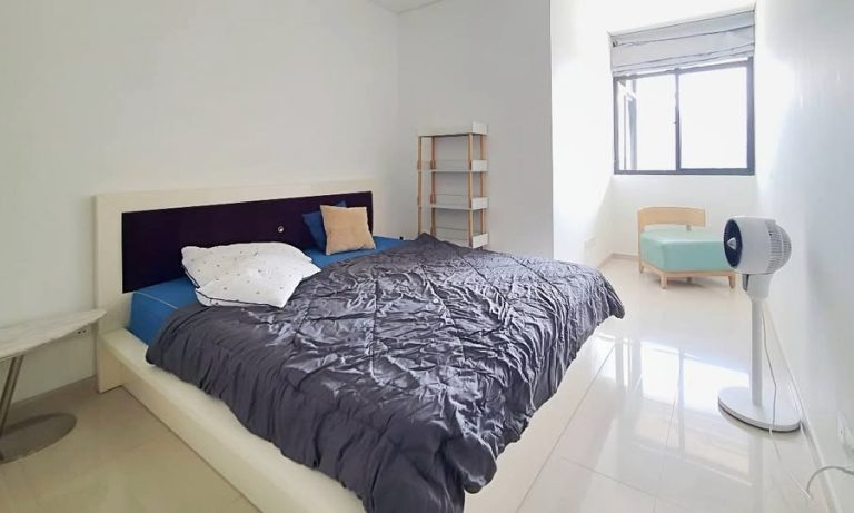 City Garden Bình Thạnh cho thuê 3 phòng ngủ lầu cao nhà đẹp view quận 1