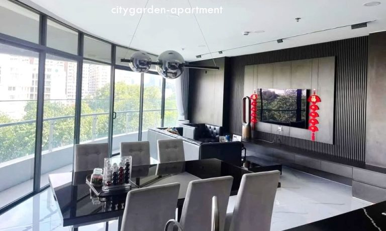 City Garden Bình Thạnh cho thuê nội thất cao cấp view quận 1 3 phòng ngủ