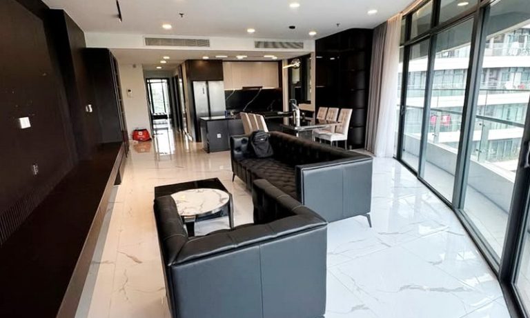 City Garden Bình Thạnh cho thuê nội thất cao cấp view quận 1 3 phòng ngủ