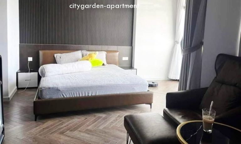 City Garden Bình Thạnh cho thuê nội thất cao cấp view quận 1 3 phòng ngủ