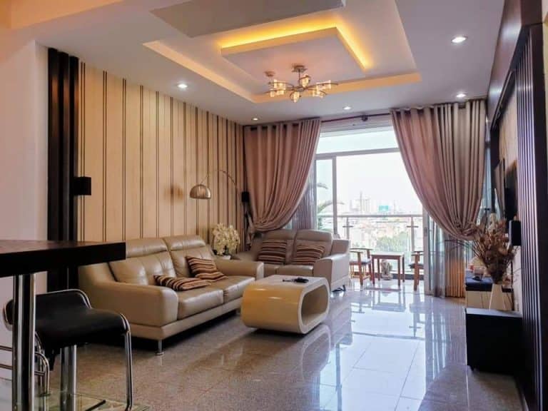 Cho thuê căn hộ 3 phòng ngủ Hoàng Anh River View nhà đẹp view thoáng