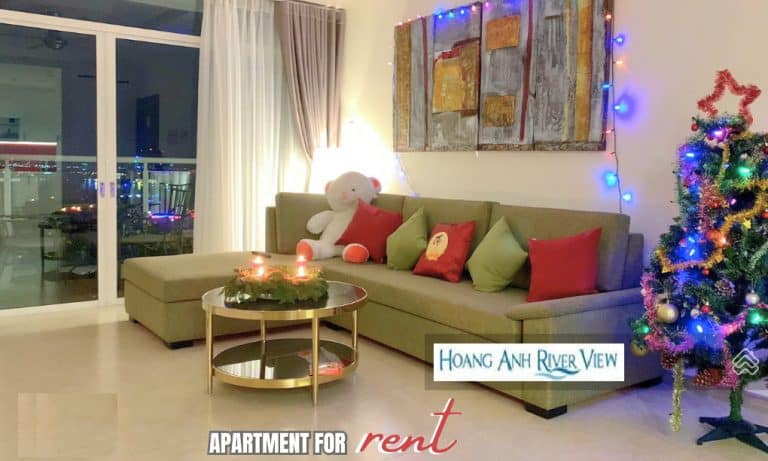 Cho thuê căn hộ 3 phòng ngủ Hoàng Anh River View có đủ nội thất view mát