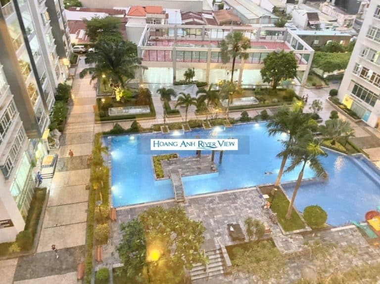 Cho thuê căn hộ 3 phòng ngủ Hoàng Anh River View đủ nội thất thoáng mát