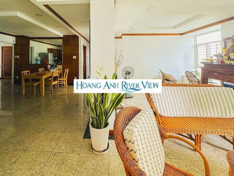 Cho thuê căn hộ Hoàng Anh River View 4 phòng ngủ lớn có nội thất giá tốt