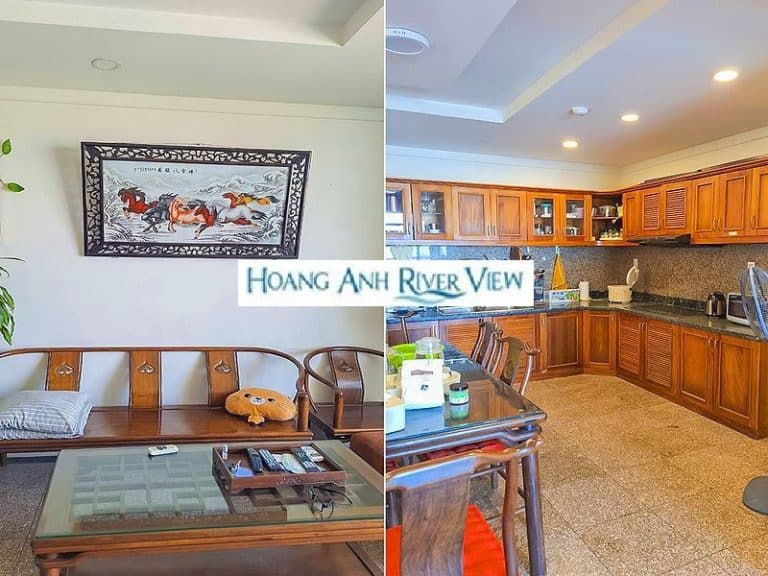 Cho thuê căn Hoàng Anh River View 4 phòng ngủ có nội thất thoáng giá tốt
