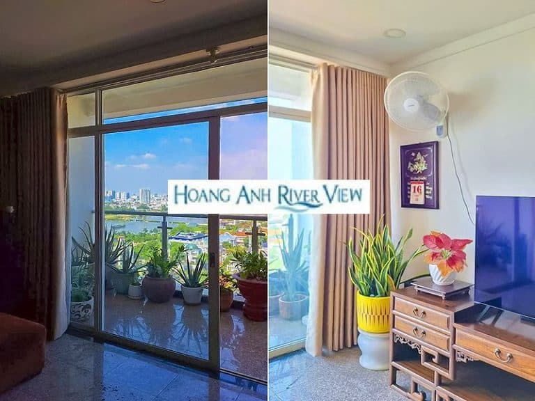 Cho thuê căn Hoàng Anh River View 4 phòng ngủ có nội thất thoáng giá tốt