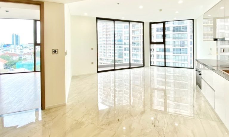 Cho thuê căn hộ Thảo Điền Green 1 phòng ngủ nhà trống view L81 thoáng