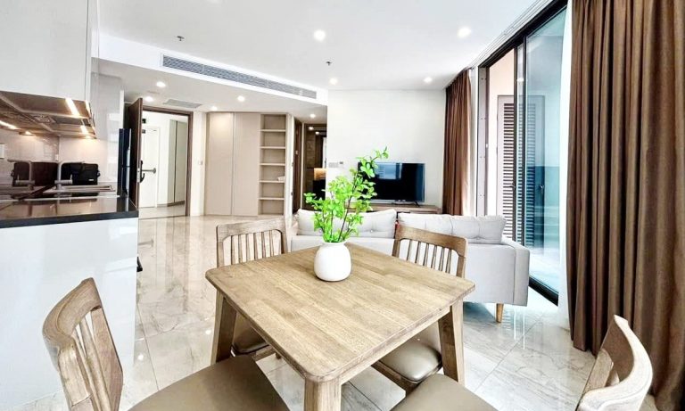 Cho thuê căn hộ Thảo Điền Green 1 phòng ngủ rộng rãi đủ nội thất cao cấp