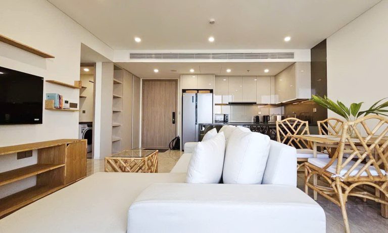 Cho thuê căn hộ 2 phòng ngủ Thảo Điền Green nội thất sang xịn view sông