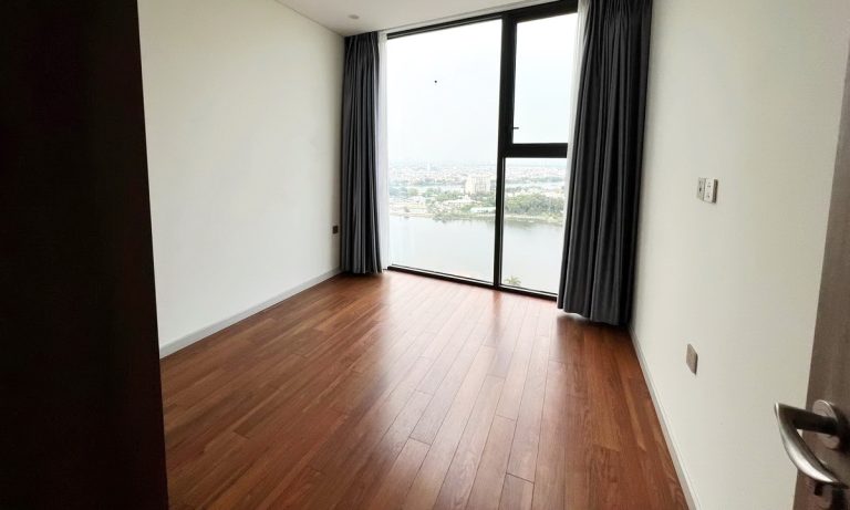 Căn hộ 3 phòng ngủ Thảo Điền Green cho thuê nhà trống view sông mát mẻ