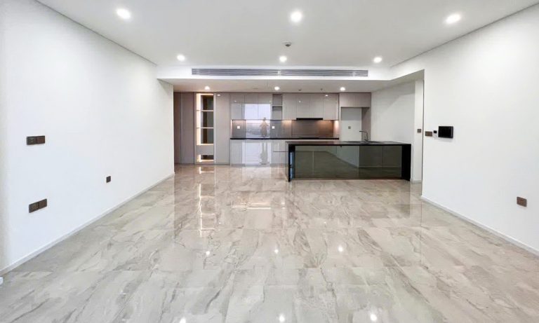 Căn hộ 3 phòng ngủ trống Thảo Điền Green cho thuê view sông thoáng đẹp