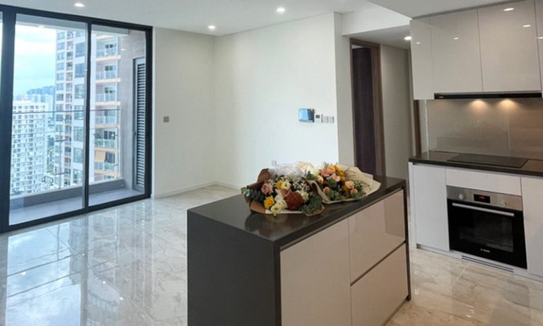 Cho thuê căn hộ 2 phòng ngủ Thảo Điền Green nội thất cơ bản thoáng đẹp