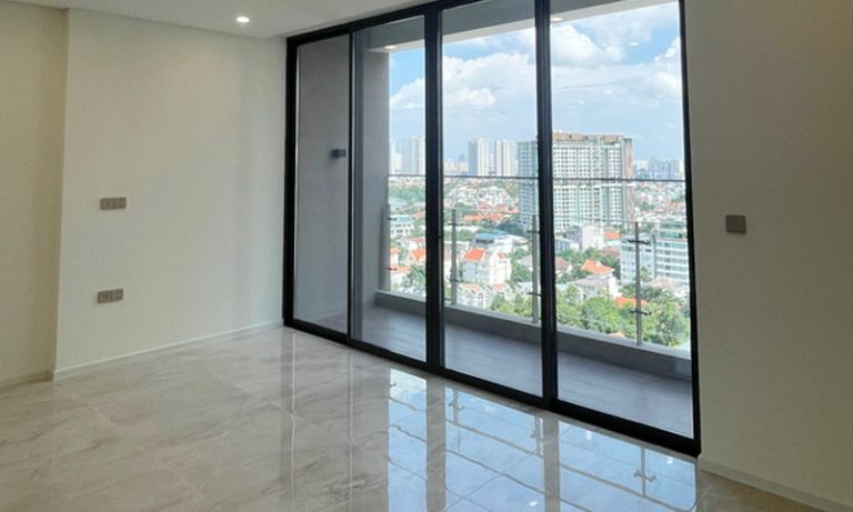 Cho thuê căn hộ 2 phòng ngủ Thảo Điền Green nội thất cơ bản thoáng đẹp
