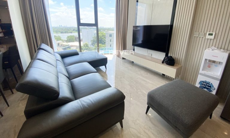 Căn hộ 3 phòng ngủ Thảo Điền Green cho thuê đầy đủ nội thất xịn view sông