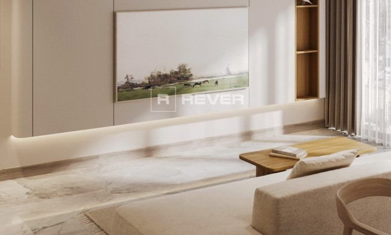 Căn hộ 3 phòng ngủ Thảo Điền Green cho thuê décor rất đẹp view thoáng mát