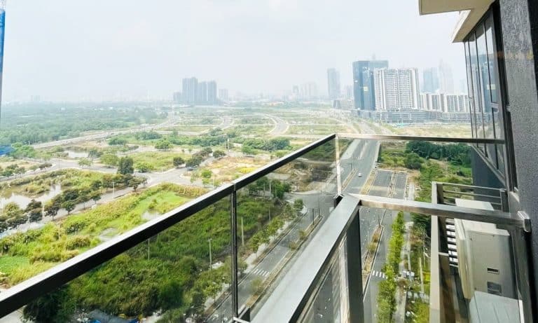 Cho thuê căn hộ The River Thủ Thiêm view mát 1 phòng ngủ không nội thất