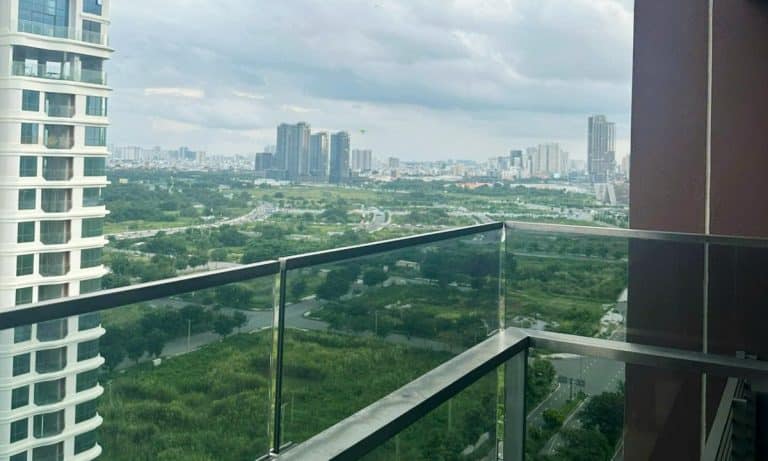 Cho thuê căn hộ The River Thủ Thiêm view mát 1 phòng ngủ đầy đủ nội thất