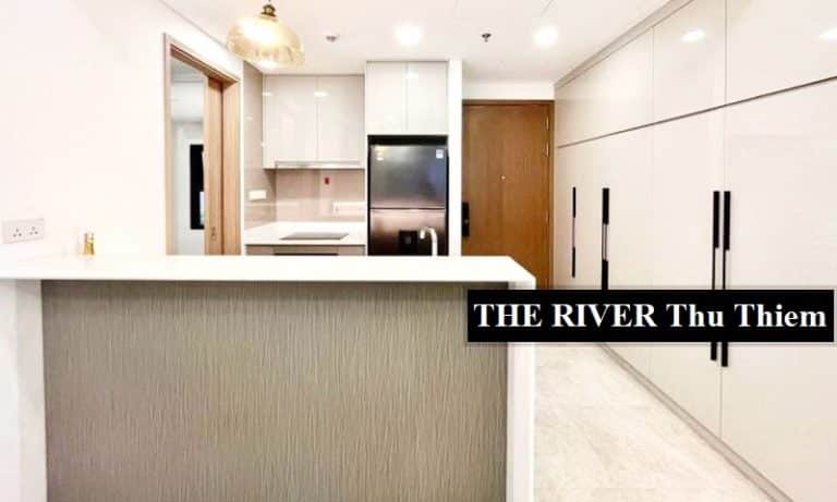 Căn hộ cho thuê The River Thủ Thiêm 2 phòng ngủ có nội thất cao cấp đầy đủ
