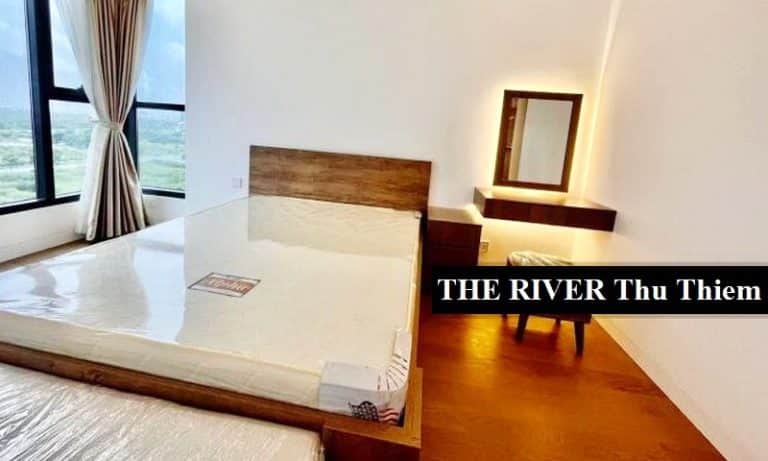 Căn hộ cho thuê The River Thủ Thiêm 2 phòng ngủ có nội thất cao cấp đầy đủ