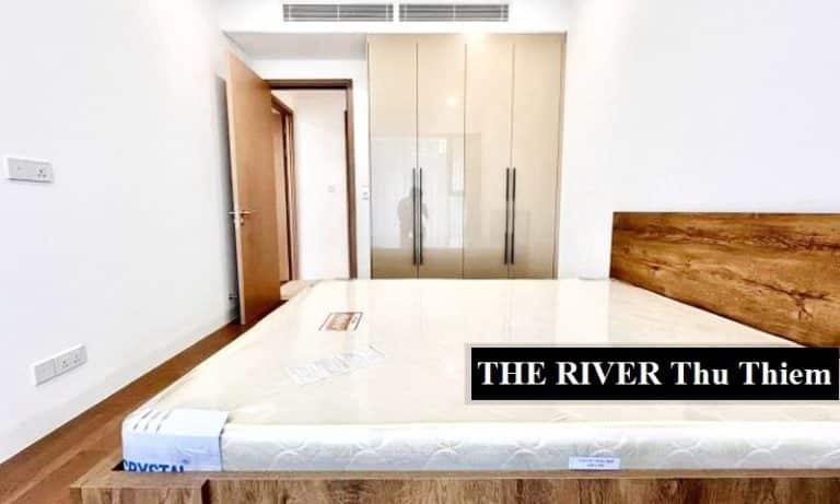 Căn hộ cho thuê The River Thủ Thiêm 2 phòng ngủ có nội thất cao cấp đầy đủ
