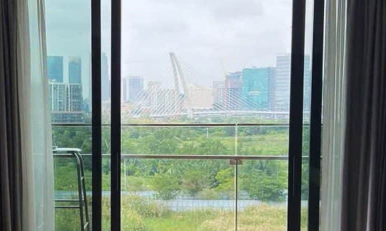 The River Thủ Thiêm cho thuê view Bitexco căn 2 phòng ngủ nội thất đầy đủ
