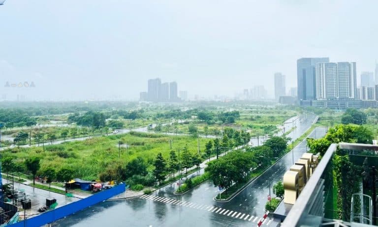 Cho thuê căn hộ The River Thủ Thiêm view mát 2 phòng ngủ không nội thất