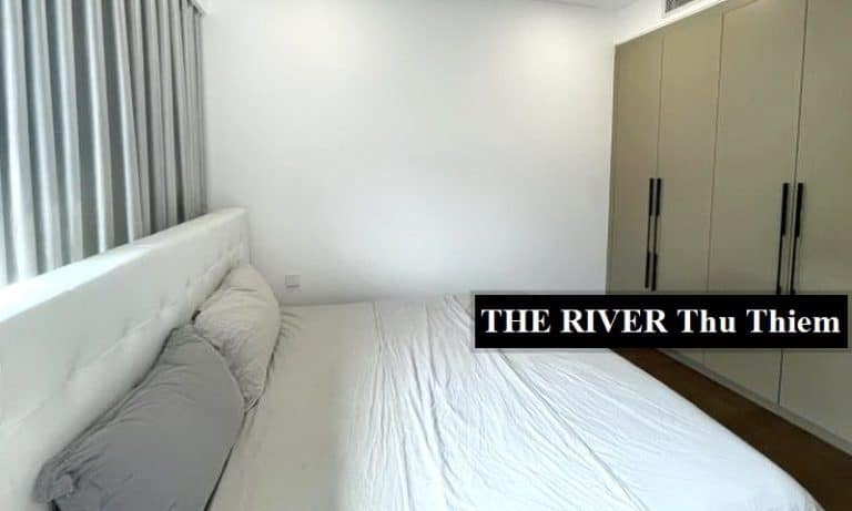 Cho thuê căn hộ The River Thủ Thiêm view sông 3 phòng ngủ full nội thất