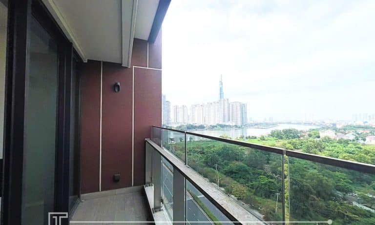 The River Thủ Thiêm cho thuê căn hộ view Landmark 81 3 phòng nhà trống