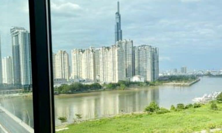 The River Thủ Thiêm cho thuê căn hộ view L81 3 phòng ngủ nội thất cao cấp