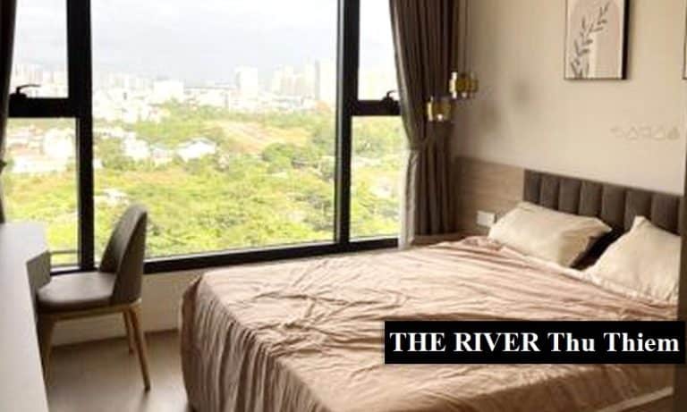 The River Thủ Thiêm cho thuê căn hộ view L81 3 phòng ngủ nội thất cao cấp