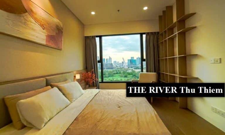 The River Thủ Thiêm cho thuê view Bitexco căn 3 phòng ngủ nội thất cao cấp
