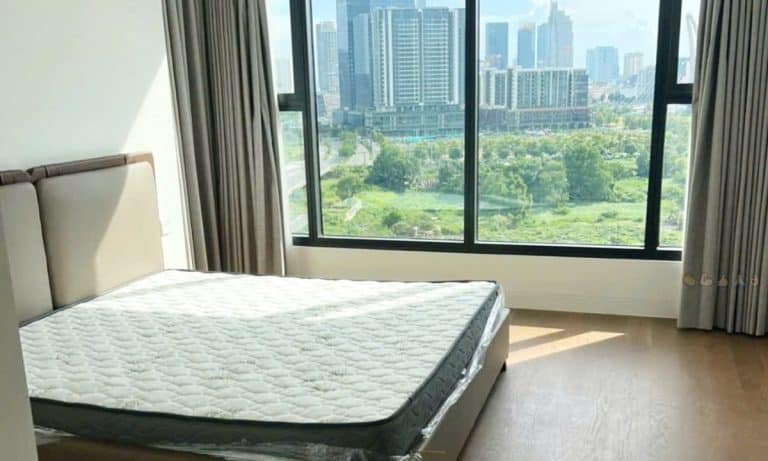 The River Thủ Thiêm cho thuê căn hộ view Bitexco 3 phòng ngủ đủ nội thất