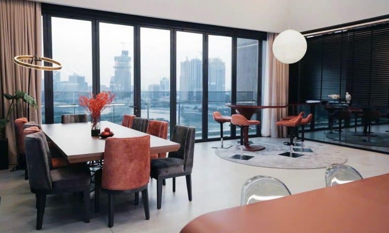 The River căn hộ penthouse cho thuê view sông 3 phòng ngủ nội thất cao cấp