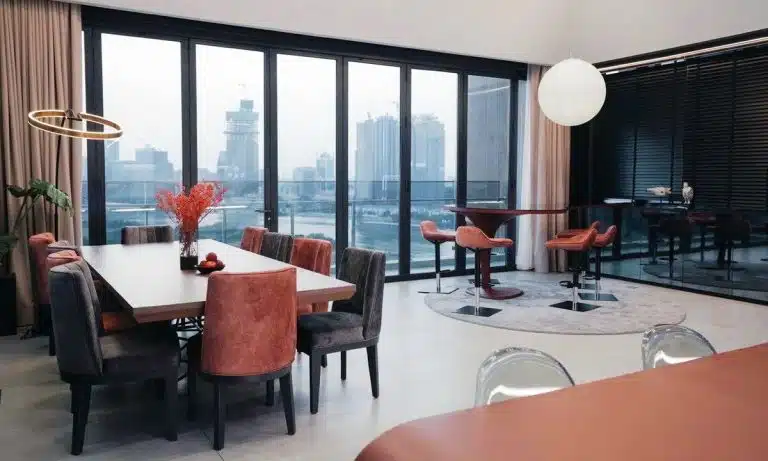 The River căn hộ penthouse cho thuê view sông 3 phòng ngủ nội thất cao cấp