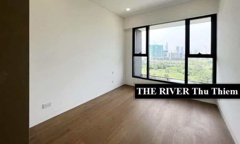 The River Thủ Thiêm căn hộ cho thuê view sông 4 phòng ngủ nội thất cơ bản