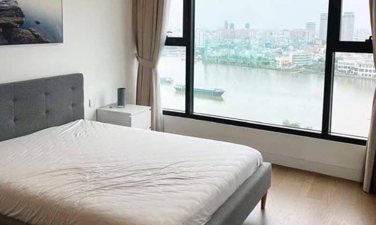 The River Thủ Thiêm căn hộ cho thuê view sông 4 phòng ngủ nội thất đầy đủ
