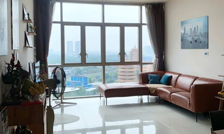 The Vista căn hộ 3 phòng ngủ cho thuê lầu cao nội thất đầy đủ view thoáng