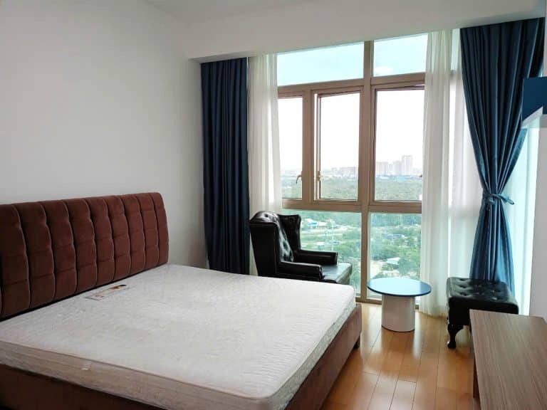 The Vista căn hộ 3 phòng ngủ cho thuê lầu cao nội thất đầy đủ thoáng mát