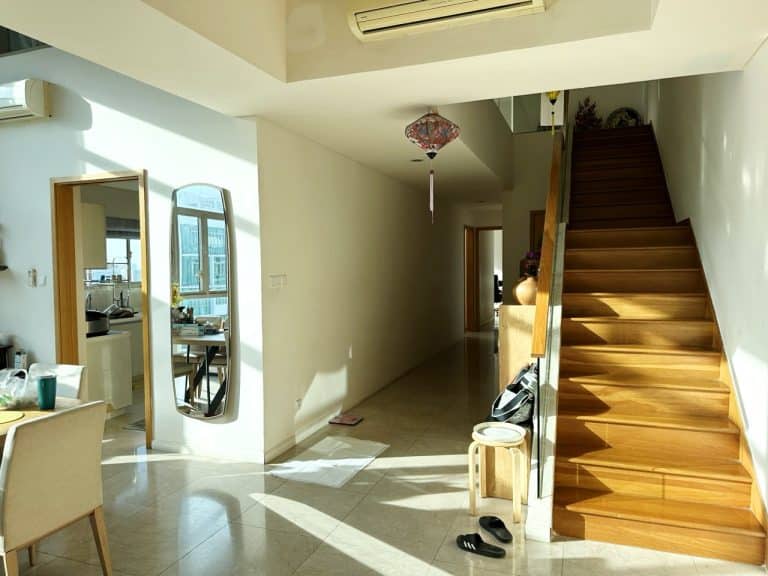 Căn hộ penhouse The Vista cho thuê nội thất xịn view thoáng 5 phòng ngủ