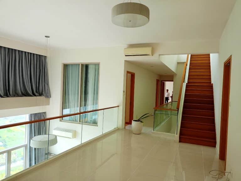 Căn hộ penthouse The Vista cho thuê nhà trống view thoáng 5 phòng ngủ