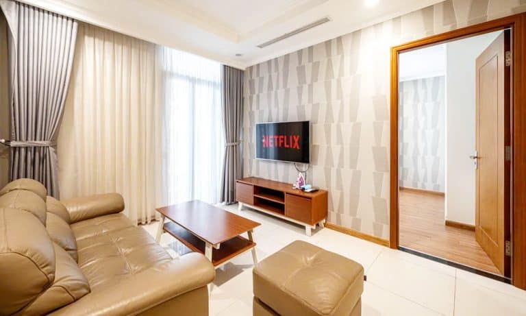 Vinhomes Central Park cho thuê căn Landmark nội thất đầy đủ 1 phòng ngủ