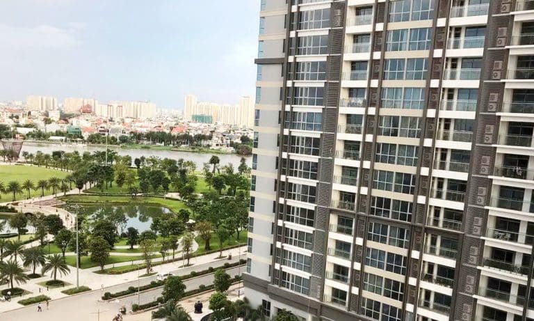 Cho thuê căn hộ Central Park view sông Landmark đủ nội thất 1 phòng ngủ