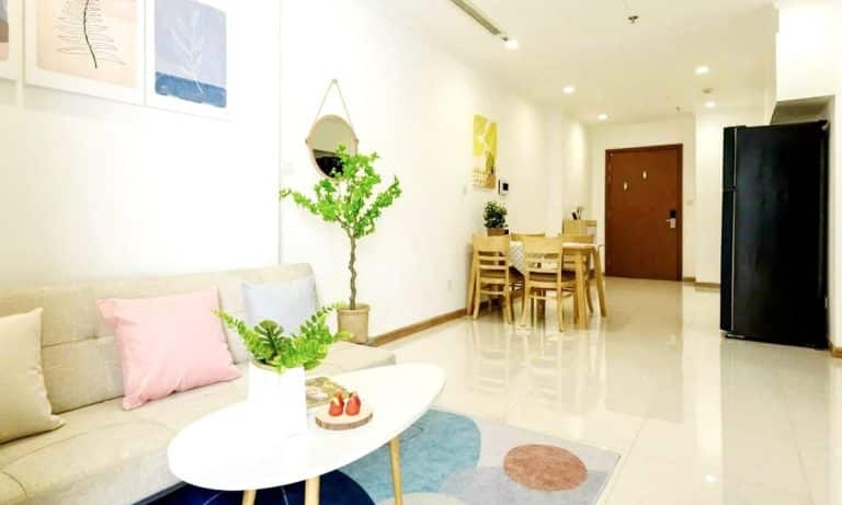Vinhomes Central Park cho thuê tầng cao Landmark 5 nội thất đẹp 1 phòng ngủ
