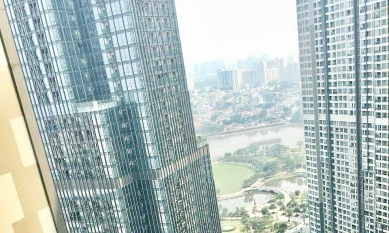 Vinhomes cho thuê lầu cao Landmark 4 nội thất cao cấp view L81 1 phòng ngủ