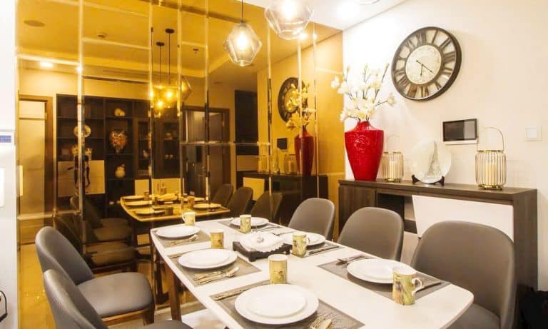 Căn hộ Vinhomes Central Park cho thuê Landmark 81 full nội thất 2 phòng ngủ