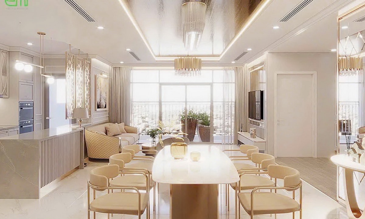 Căn hộ bán Vinhomes tầng cao Park 1 nội thất xịn 4 phòng ngủ view sông